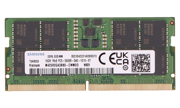 2-Power 16GB DDR5 5600MHz CL40 SoDIMM DOŽIVOTNÍ ZÁRUKA )