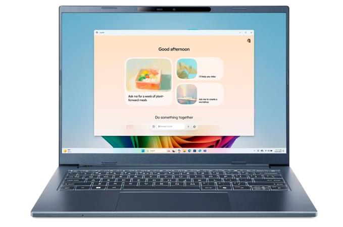 Acer Aspire 14 AI (A14-11M-X6R7) Snapdragon X X1-26100/16GB/512GB SSD/14" WUXGA IPS 120 Hz/IR Cam/Win11 Home/modrá