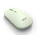 Acer bezdrátová myš AMR130 Green-Dual mode 2.4GHz+BT 5.2,4 tlačítka,800/1200/1600 dpi,5 mil.kliknutí,1xAA,WIN/MAC,světle zelená