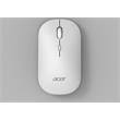 ACER bezdrátová myš s duálním režimem (2.4 GHz a Bluetooth 5.2), 4 tlačítka, AMR130, bílá