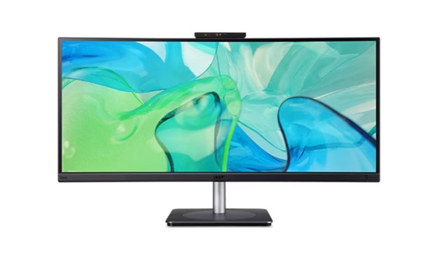 Acer LCD CB343CURDbemiiphcuzx 34" IPS LED Curved /3440x1440@60Hz/4ms/HDMI, DP, Audio Out, USB/Hgt Adj,/repro/ Black