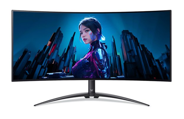 Acer LCD Predator X34X5bmiiphuzx Zakřivený 34" QD-OLED/3440x1440/0,01ms/250nits/DP/2HDMI/2xUSB/Repro/VESA/výšk. nastav.