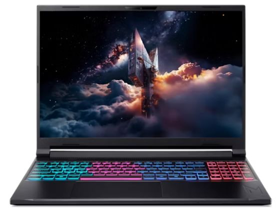 Acer Nitro 16S AI (AN16S-61-R6XA) Ryzen AI 9 365/32GB/1TB SSD/RTX 5070 Ti 12GB/16" WQXGA IPS 180 Hz/IR/Win11 Home/černá