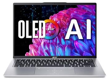 Acer Swift Go 14 (SFG14-73-58YF) Core Ultra 5 125U/16 GB/512GB SSD/14" WQ2.2K 2240x1400 IPS/Win11 Home/stříbrná