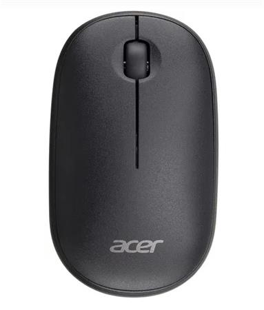Acer Wireless Bubble Mouse Black - RF2.4G, 1600 dpi, 102x60x32 mm, 60g bez AA baterie, retail pack
