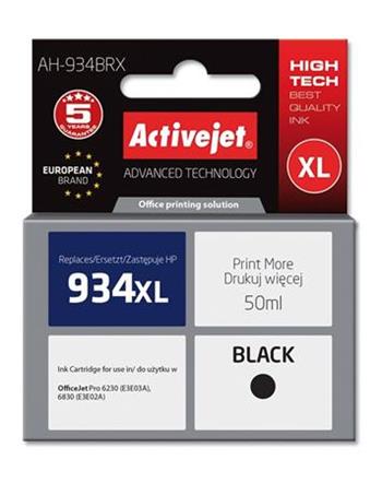 ActiveJet inkoust HP 934XL C2P23A remanufactured AH-934BRX 50 ml