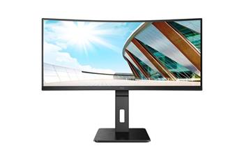 AOC LCD CU34P2A 34" zakřivený VA/3440x1440@100Hz/1ms/300cd/2xHDMI/DP/4xUSB/Repro/HAS/VESA