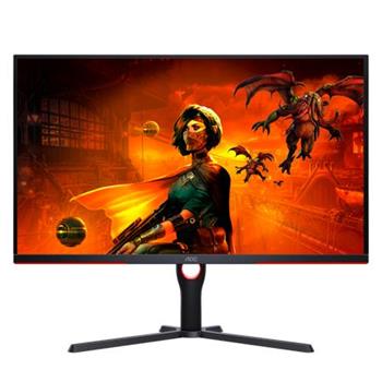 AOC LCD herní U32G3X/BK 31,5" IPS 4K/3840x2160@144Hz/1ms/400cd/2xHDMI/2xDP/Pivot/HAS/VESA