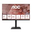 AOC LCD U27E4CV 27" IPS 4K/3840x2160@60Hz/4ms/400cd/2xHDMI/DP/4xUSB/USB-C dock/RJ45/Repro/Pivot/HAS/5 let
