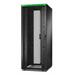 APC Easy Rack 800mm/42U/800mm with Roof, Side panel,castors,feet and 4 Brackets, No Bottom, black
