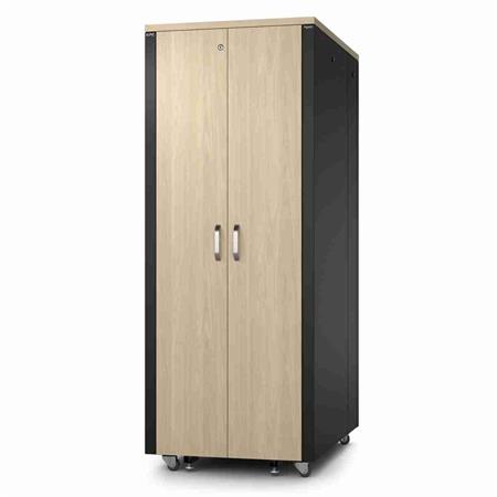 APC NetShelter Soundproof, 32U, Server Rack Enclosure, 230V, javor