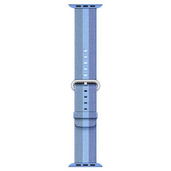 Apple Watch 42mm Tahoe Blue Woven Nylon