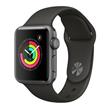 Apple Watch Series 3 GPS, 38mm Space Grey Aluminium Case with Grey Sport Band