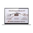 ASUS ExpertBook A7 - Core 5 320/16GB/512GB SSD/14"/3K/OLED/3y On-site/Win 11 Home/stříbrná