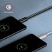AXAGON BUCM32-CM05AB, SPEED+ kabel USB-C <-> USB-C, 0.5m, USB 20Gbps, PD 100W 5A, 4K HD, ALU, oplet, černý