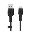 Belkin BOOST CHARGE™ Lightning/USB-A kabel, 1m, černý - Flex