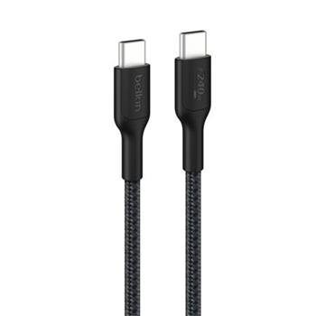 Belkin BOOST CHARGE™ PRO USB-C/USB-C kabel 240W, 2m, černý - odolný