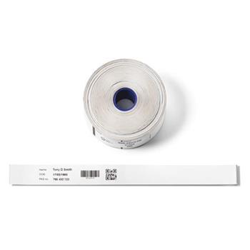 Brother - BWE-AB279-PW - náramky pro dospělé, adhesive 279mm x 25mm, box s 5-ti rolemi (á 200 náramků na každé roli)