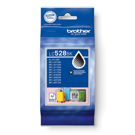 Brother LC528BK (inkoust black, 6000 str.)