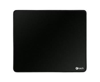 C-TECH podložka pod myš MP-01S-BK, černá, 240x200x4mm, obšité okraje