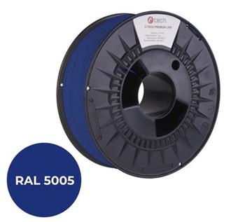 C-TECH tisková struna PREMIUM LINE ( filament ) , ABS, signální modrá, RAL5005,