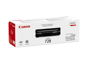 Canon toner CRG-728Bk / Black / 2100str.