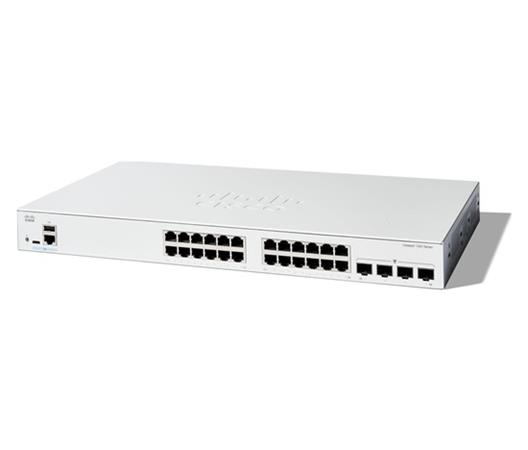 Cisco Catalyst switch C1300-24T-4G (24xGbE,4xSFP,fanless) - REFRESH