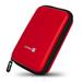 CONNECT IT HardShellProtect pevné skořepinové ochranné pouzdro na 2,5" HDD, červené