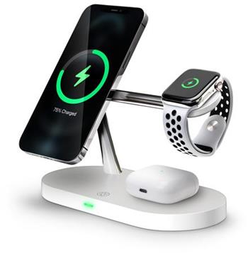 CONNECT IT MultiCharge 5 v 1 MagSafe Wireless Fast Charge bezdrátová nabíječka,