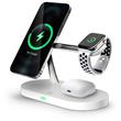 CONNECT IT MultiCharge 5 v 1 MagSafe Wireless Fast Charge bezdrátová nabíječka, BÍLÁ