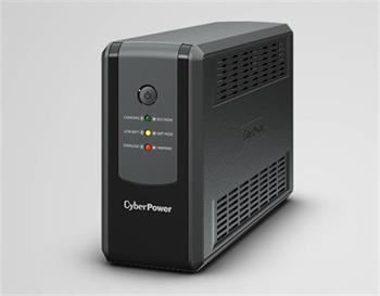 CyberPower UT GreenPower Series UPS 650VA/360W, české zásuvky - poškozený obal