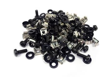 DATACOM Montážní sada M6 (50ks / bal.) - 16mm BLACK