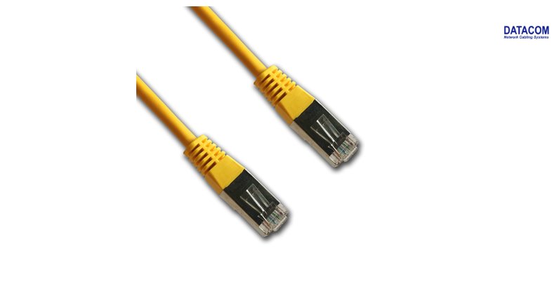 DATACOM Patch cord FTP CAT5E 2m žlutý