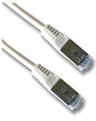 DATACOM Patch cord FTP CAT5E 3m bílý