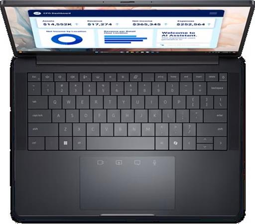 DELL Pro 13 Premium PA13250/iU7-266VEvo/16GB/512GB SSD/13.4" FHD+/IR CAM+Mic/FPR/W11P/3Y PS NBD/šedá