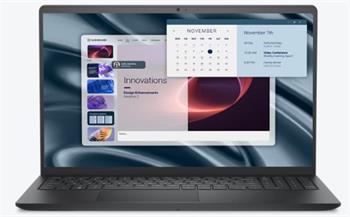 DELL Pro 15 Essential PV15255/Ryzen 5 7520U/8GB/512GB SSD/15,6" IPS FHD 120 Hz/FPR/W11P/3Y ProSpt/černá