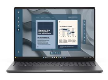 DELL Pro 16 PC16255/Ryzen AI 7 350/16GB/512GB SSD/16" IPS FHD+/IR Cam & Mic/W11P/3Y ProSpt/stříbrná