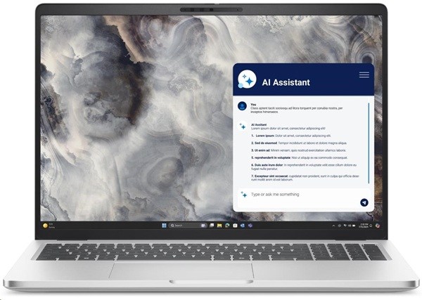DELL Pro 16 Plus PB16250 Copilot+/U5-236V/16GB/512GB SSD/16" IPS FHD+/IR Cam & Mic/W11P/3Y ProSpt/stříbrná