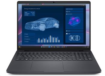 DELL Pro Max 16 MC16255 Copilot+/Ryzen AI 7 PRO 350/32GB/1TB SSD/16" IPS FHD+/RTX PRO 1000 8GB/W11P/3Y ProSpt/šedá/bezAC