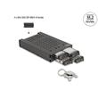 Delock 3.5” Mobilní rack pro 4 x SSD M.2 NVMe s konektorem Slim SAS SFF-8654