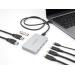 Delock 7 portový USB Hub se 4 x USB Type-C™ a 3 x USB Typ-A, s PD o výkonu 82 W