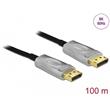 Delock Aktivní optický kabel DisplayPort 1.4 8K 100 m