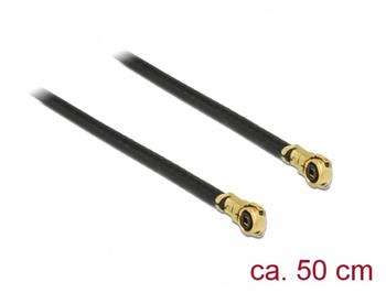 Delock Anténní kabel MHF IV/HSC MXHP32 kompatibilní samec > MHF IV/HSC MXHP32 kompatibilní samec 50 cm 1,13