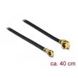 Delock Anténní kabel MHF / U.FL-LP-068 kompatibilní samec > MHF IV/ HSC MXHP32 kompatibilní samec 40 cm 1,13
