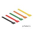 Delock Hook-and-loop fasteners coloured L 200 mm x W 12 mm 10 pieces