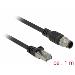 Delock Kabel s konektorem RJ45 na konektor M12 8 pin A-kódování Cat.5e SFTP 1 m