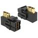Delock Keystone Modul HDMI samice > HDMI samice 90° pravoúhlý černý