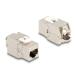 Delock Keystone Modul RJ45 jack Cat.6A STP 4 ks