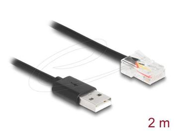 Delock Komunikační kabel UPS, z USB 2.0 Typu-A na USB RJ50, 2 m