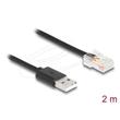 Delock Komunikační kabel UPS, z USB 2.0 Typu-A na USB RJ50, 2 m